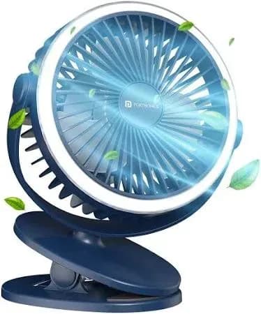 Portronics ClipCool Portable Rechargeable Fan