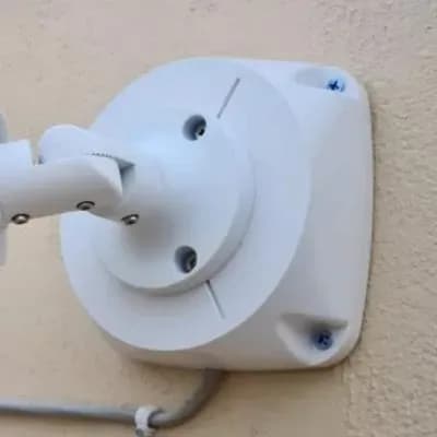 PVC Round Junction Box - Indoor/Outdoor for CCTV Cameras