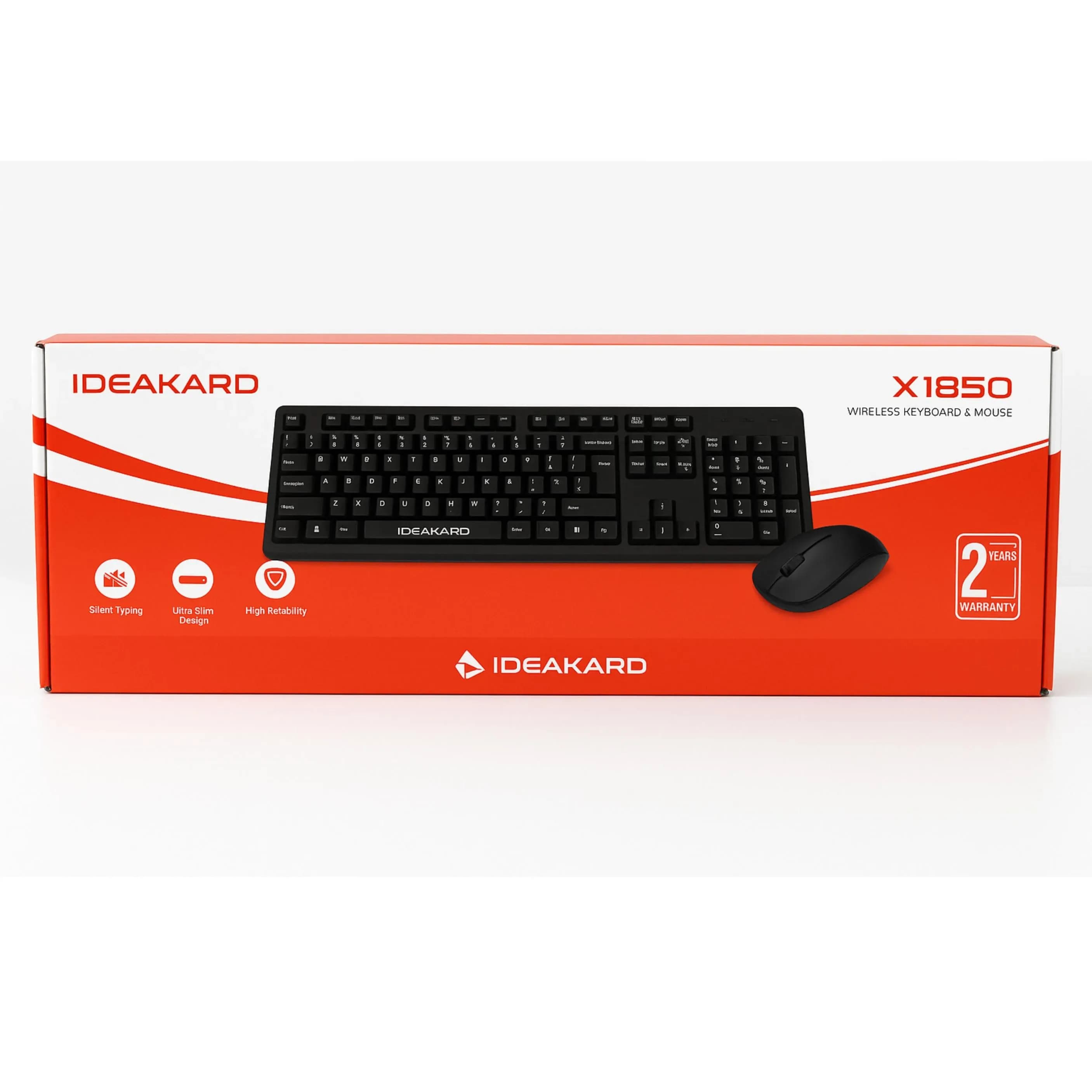 Ideakard Wireless Keyboard and Mouse Combo
