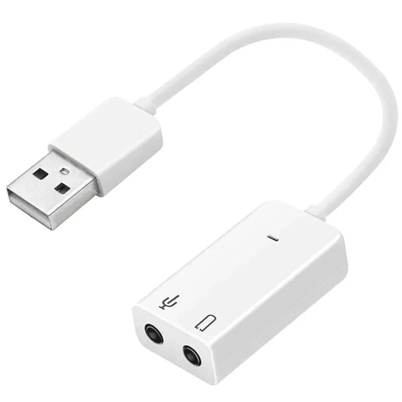 USB 2.0 Sound Card Audio Adapter