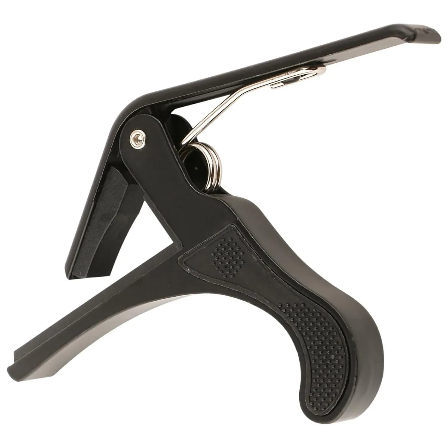 Juârez One-Handed Trigger Metal Capo for Guitar and Ukulele, Black