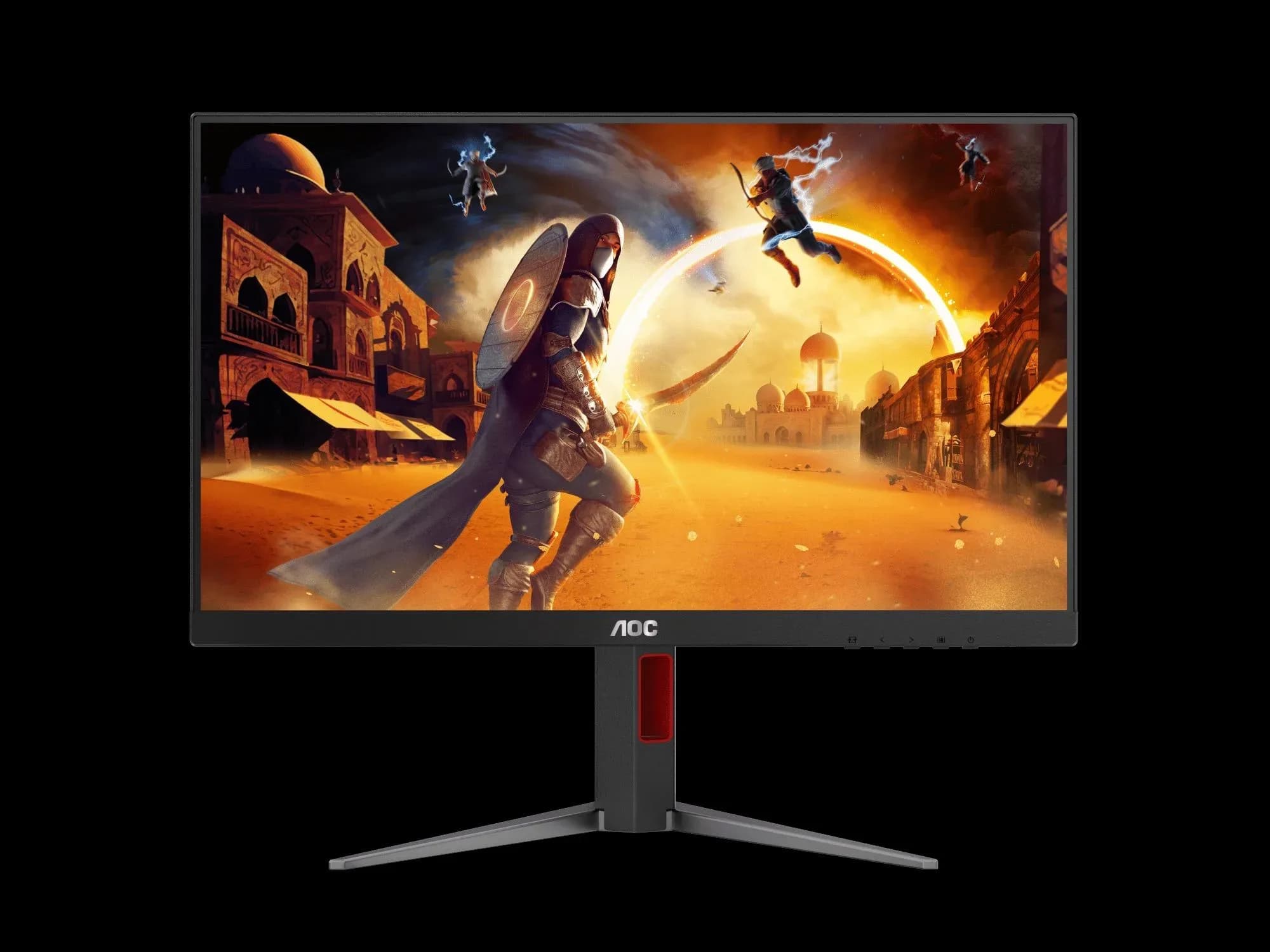 AOC 27-inch Fast IPS FHD 180Hz Gaming Monitor with Height-Adjustable Stand