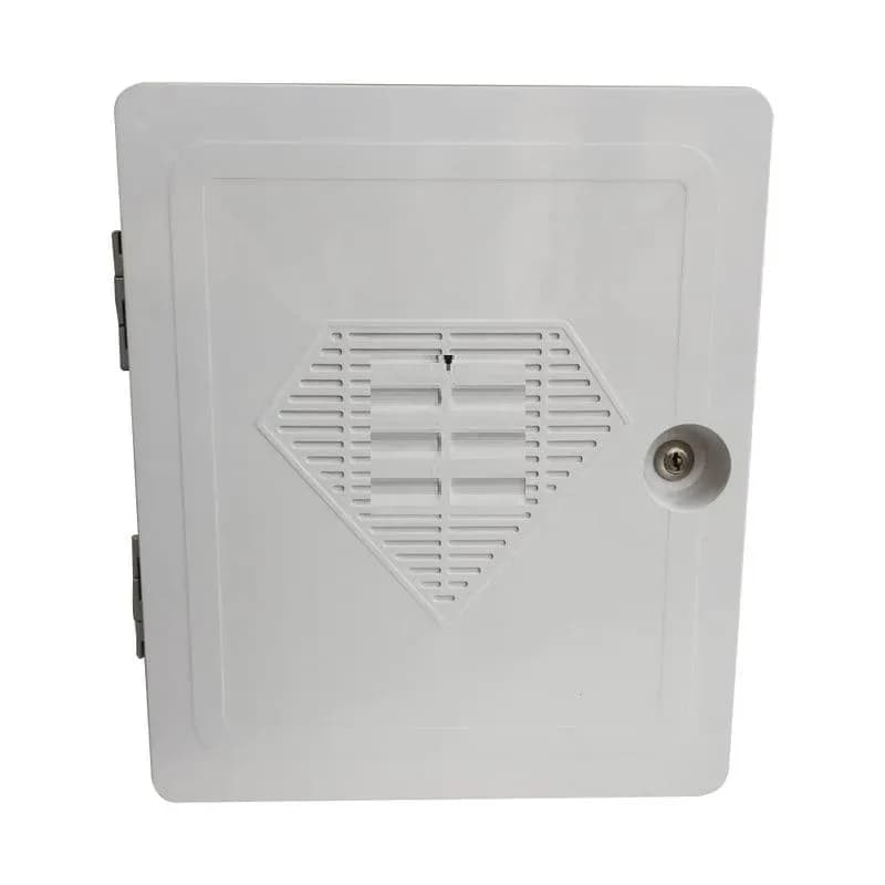 CCTV PoE Junction Box PVC Mounting Box with 3 Sockets for Camera Installation and Surveillance Systems