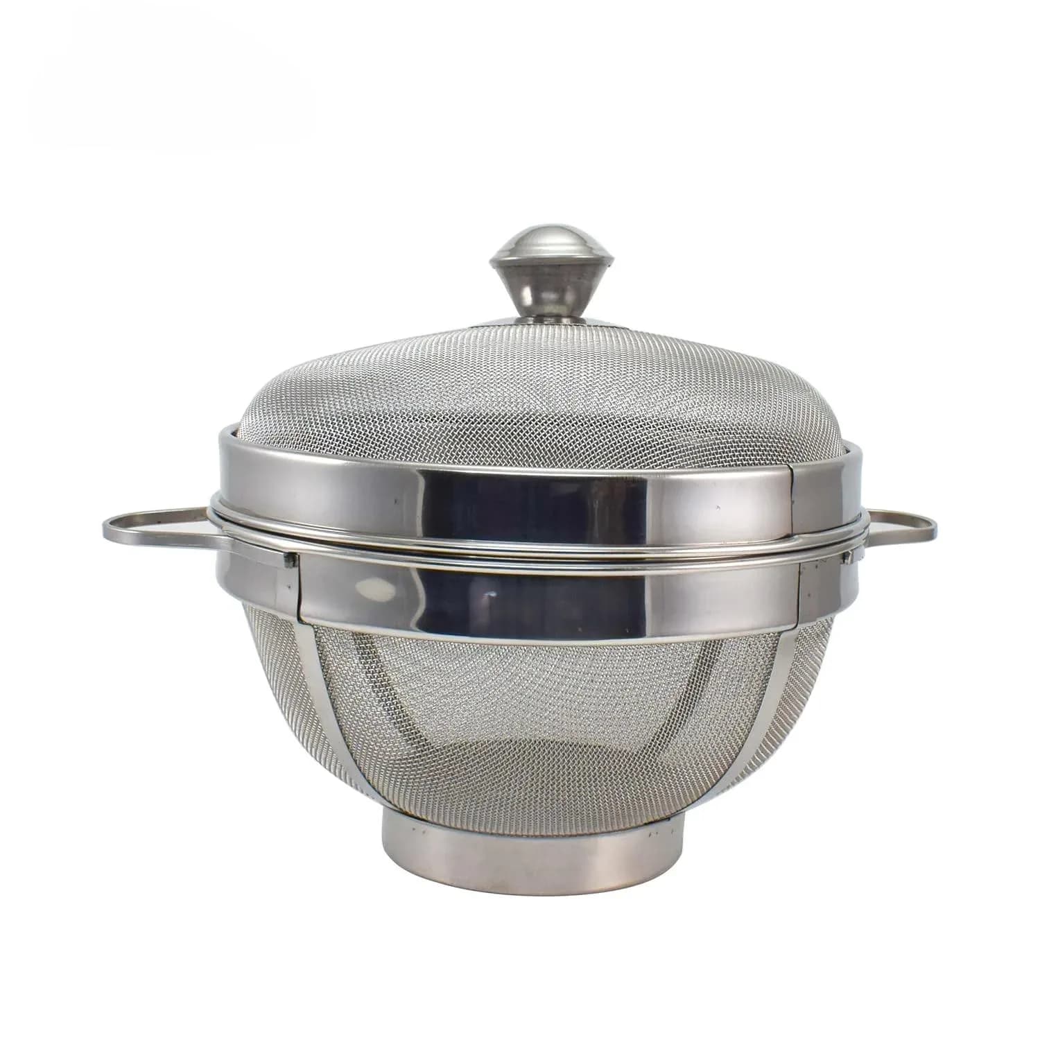 Granny Kitchen Stainless Steel Fruit and Vegetable Basket with Lid