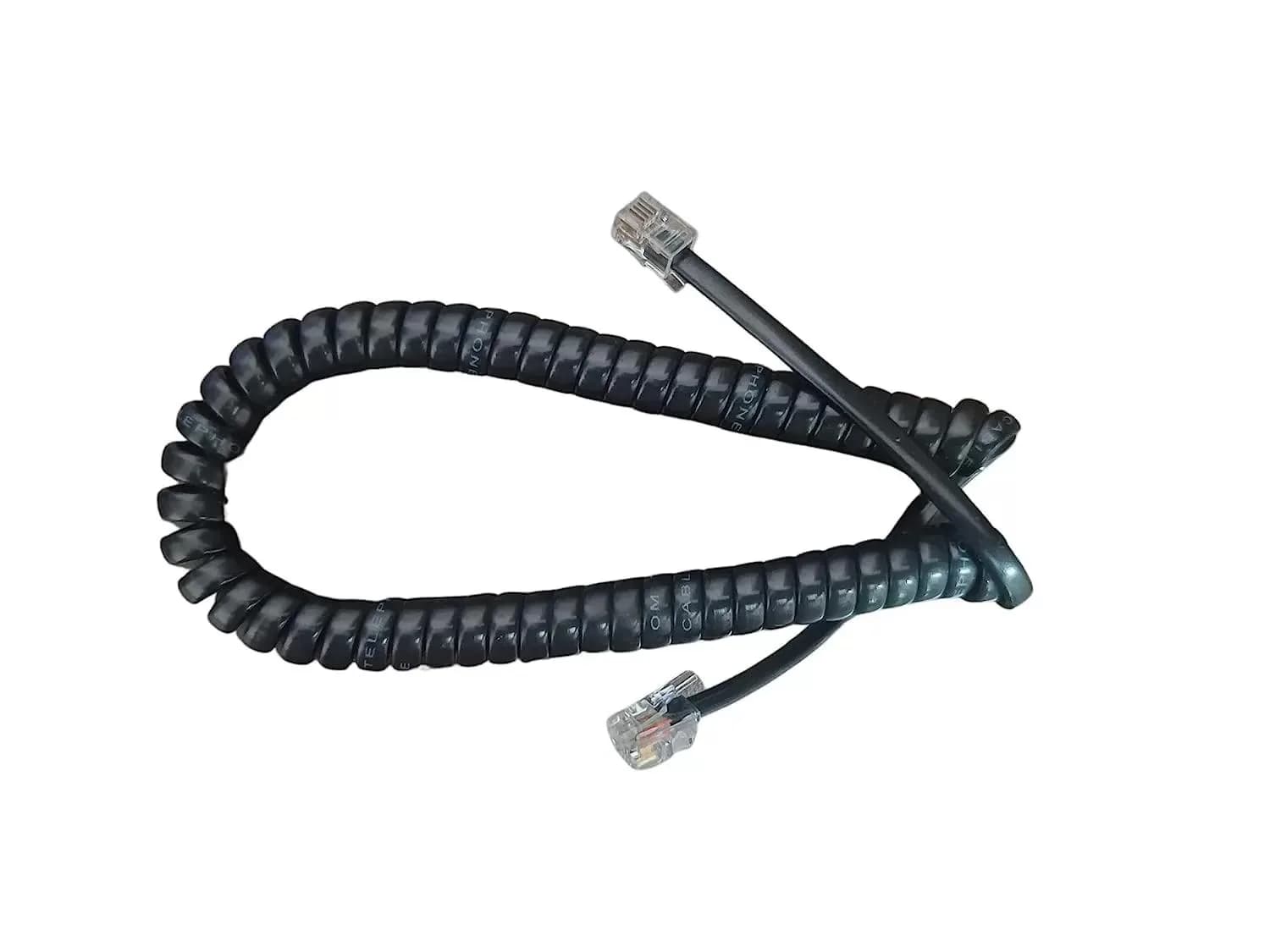 Telephone Extension Cable with RJ-11 Plugs - 1m