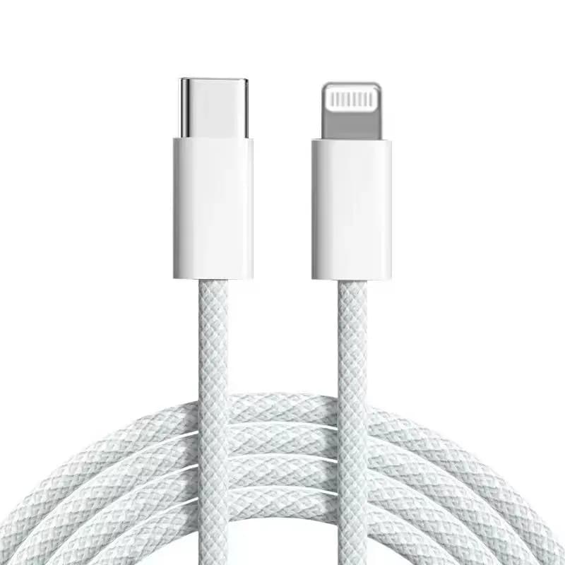 Voltua Type-C to Lightning Fast Charging Braided Cable | 20W, 1M