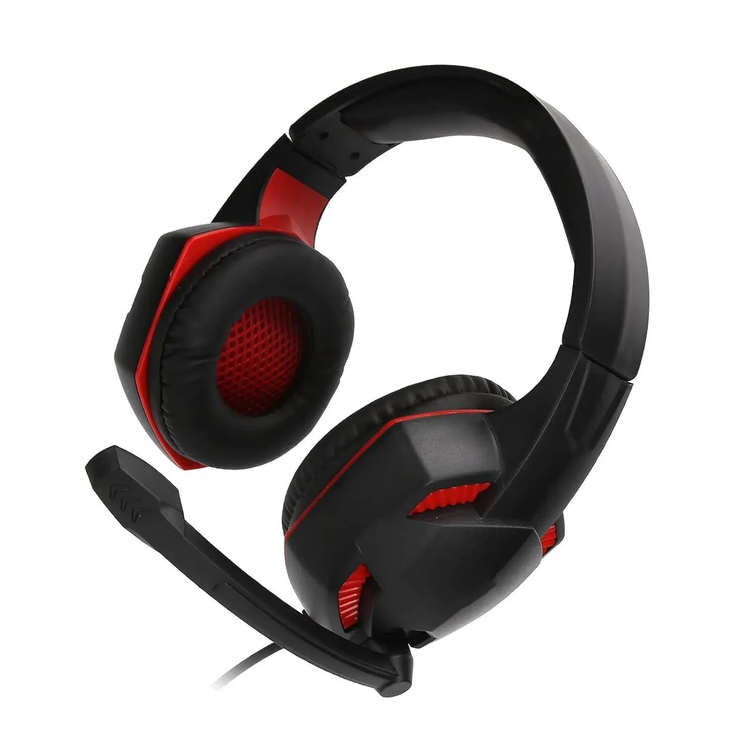 Super Bass Gaming Headset with Detachable Noise Cancelling Mic, 40mm Drivers, Over-Ear, Black