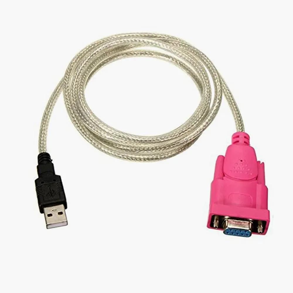 USB to Serial DB9 Male RS232 Cable Adapter
