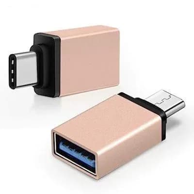 USB A Female to USB Type-C Male OTG Adapter